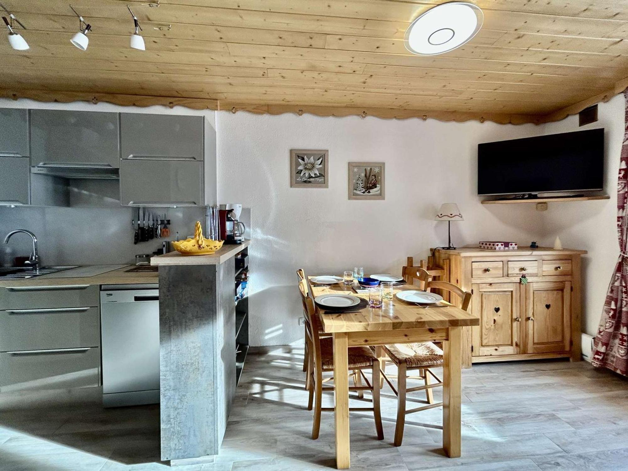 Studio Renove, 4 Couchages, Proche Pistes Et Commerces - Fr-1-330F-231 拉萨勒莱阿尔卑斯 外观 照片